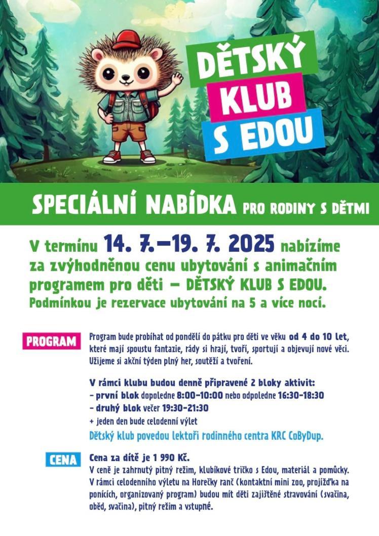 Hotel Edvard Frenštát pod Radhoštěm Eksteriør bilde